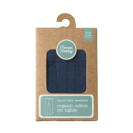 Nature baby Cotton Tights - Navy