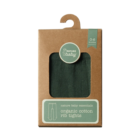 Nature Baby Cotton Tights - Thyme