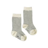 Nature Baby Organic Cotton Socks - Navy Stripe