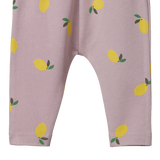 Nature Baby Leggings - Lilac Lemon