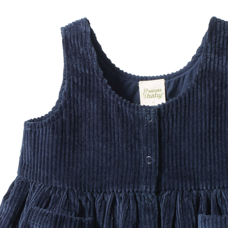Nature Baby Amelia Pinafore - Navy