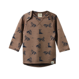 Nature Baby Merino Essential Tee - Foxy Print