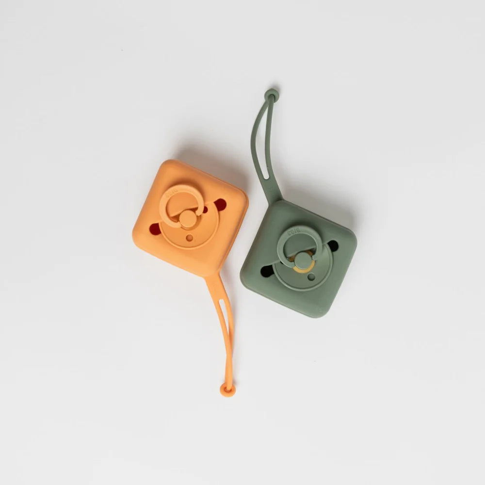 BIBS Pacifier Soft Case - Pumpkin
