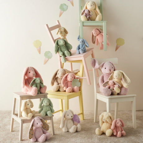 Jiggle & Giggle Pale Blue Bunny - Small