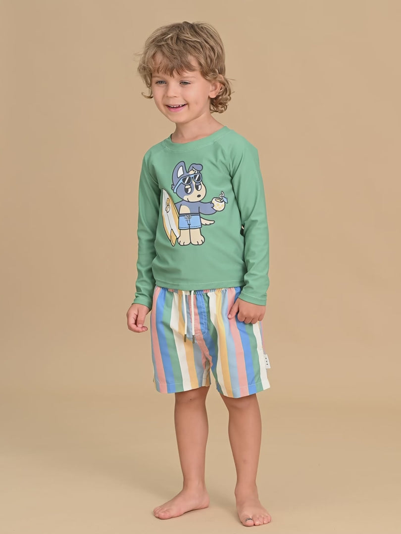 Huxbaby Surfer Dawg Rashguard