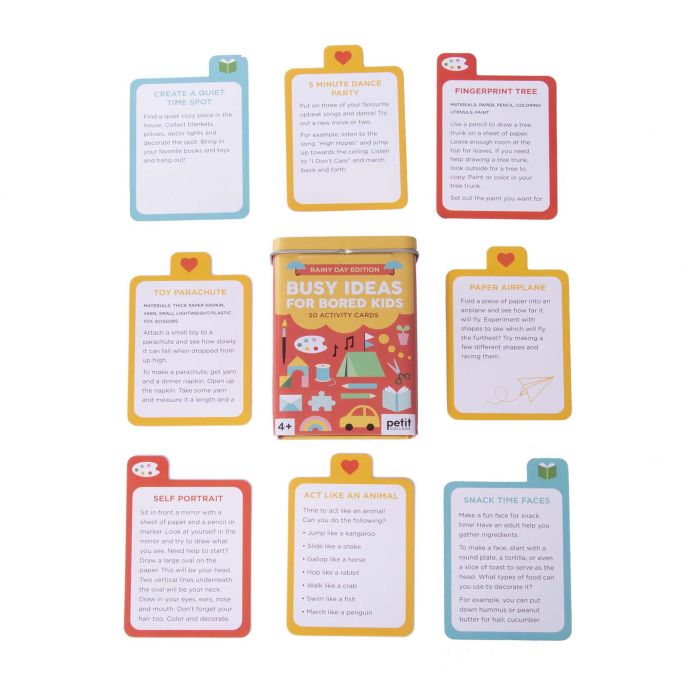 Busy Ideas For Bored Kids: Rainy Day Edition