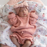 Snuggle Hunny Oversized Cotton Knit Jumper - Rosa