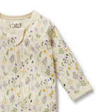 Wilson + Frenchy Organic Zipsuit with Feet - Bella Floral