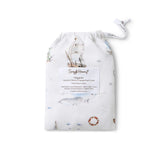 Snuggle Hunny Organic Bassinet Sheet / Change Pad Cover - Set Sail