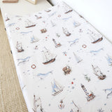 Snuggle Hunny Organic Bassinet Sheet / Change Pad Cover - Set Sail
