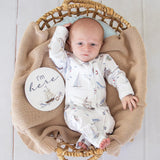 Snuggle Hunny Organic Convertible Romper - Set Sail