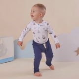 Snuggle Hunny Long Sleeve Organic Bodysuit - Set Sail
