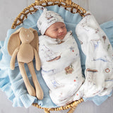 Snuggle Hunny Organic Muslin Wrap - Set Sail