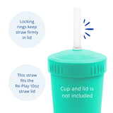 Re-Play Replacement Silicone Straw