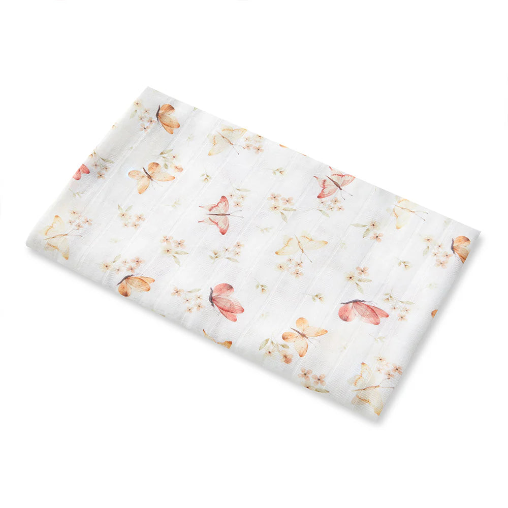 Snuggle Hunny Muslin Wrap - Butterfly