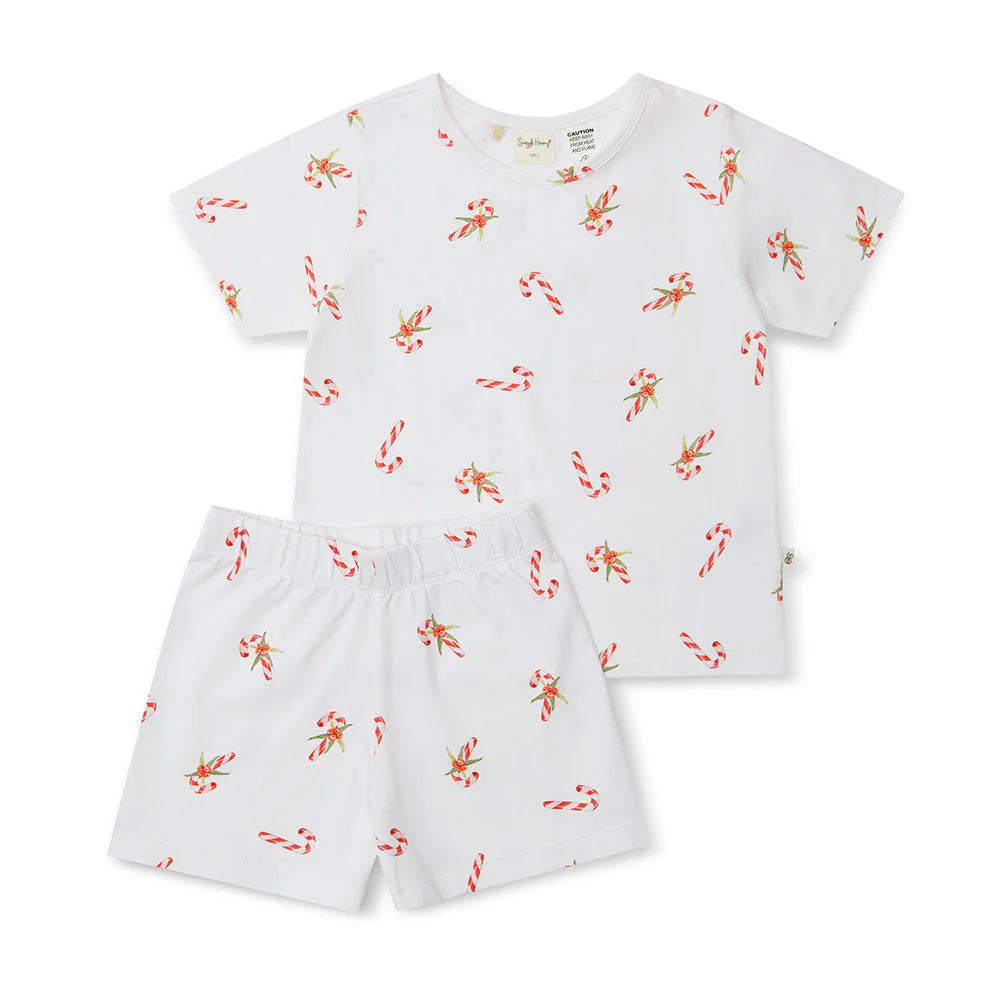 Snuggle Hunny Candy Cane Kids PJ Set