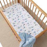 Snuggle Hunny Organic Cot Sheet - Ocean