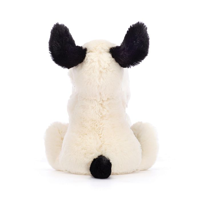 Jellycat Bashful Black + Cream Puppy Soother