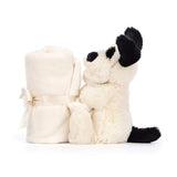 Jellycat Bashful Black + Cream Puppy Soother