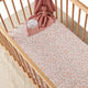 Snuggle Hunny Organic Fitted Cot Sheet - Spring Floral