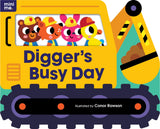 Bigger's Busy Day Shaped Board Book
