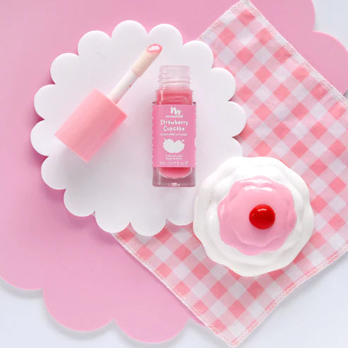 No Nasties Natural Lip Gloss Strawberry Cupcake