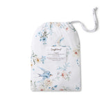 Snuggle Hunny Organic Bassinet Sheet / Change Pad Cover - Sweet Swallows