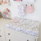 Snuggle Hunny Organic Bassinet Sheet / Change Pad Cover - Sweet Swallows