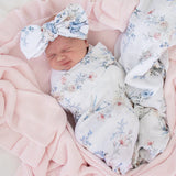 Snuggle Hunny Organic Muslin Wrap - Sweet Swallows
