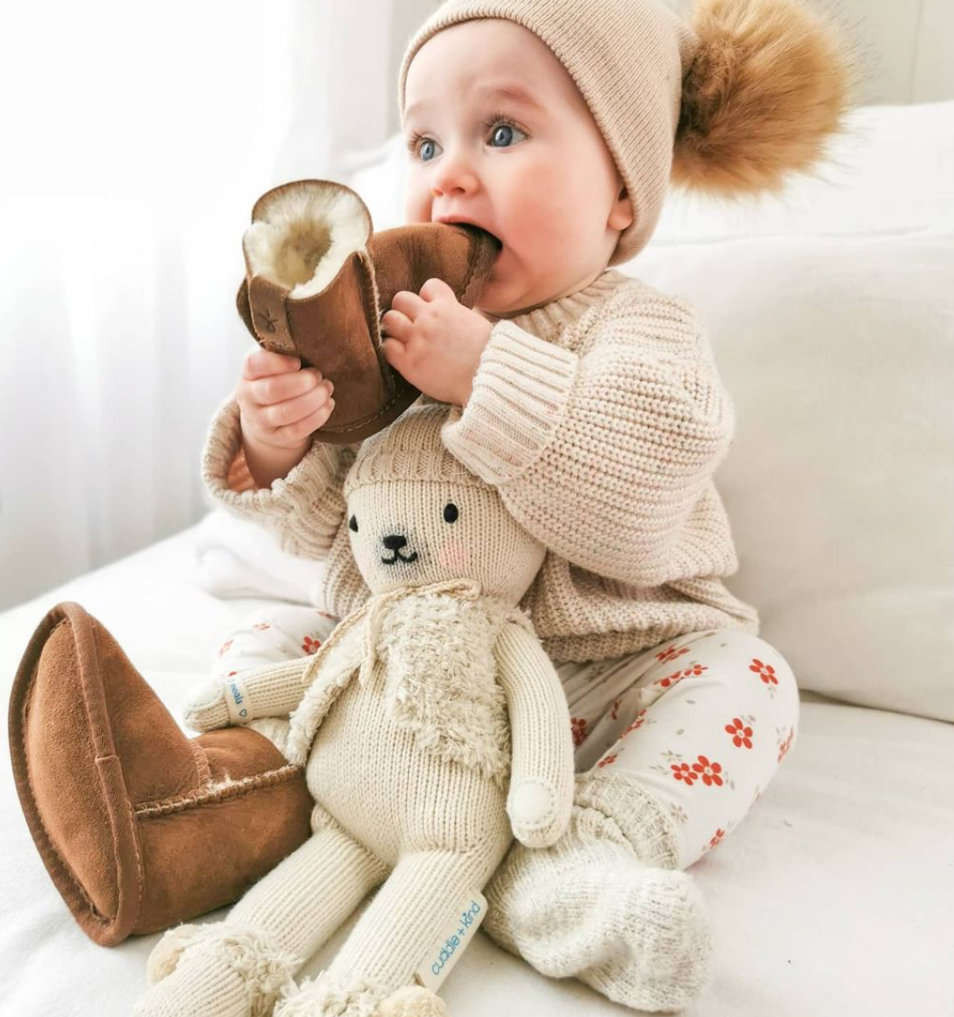 EMU Australia Platinum Baby Bootie - Chestnut