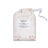 Snuggle Hunny Organic Bassinet Sheet / Change Pad Cover - Up & Away