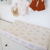 Snuggle Hunny Organic Bassinet Sheet / Change Pad Cover - Up & Away