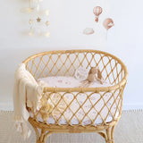 Snuggle Hunny Organic Bassinet Sheet / Change Pad Cover - Up & Away