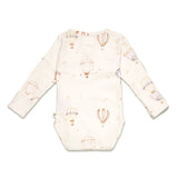 Snuggle Hunny Long Sleeve Organic Bodysuit - Up & Away