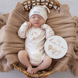 Snuggle Hunny Long Sleeve Organic Bodysuit - Up & Away