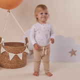 Snuggle Hunny Long Sleeve Organic Bodysuit - Up & Away