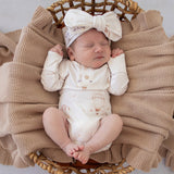 Snuggle Hunny Long Sleeve Organic Bodysuit - Up & Away