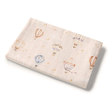 Snuggle Hunny Organic Muslin Wrap - Up & Away