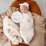 Snuggle Hunny Organic Muslin Wrap - Up & Away