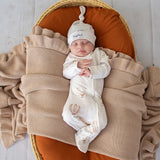 Snuggle Hunny Organic Sleepsuit Zip Footie - Up & Away