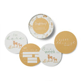 Snuggle Hunny Reversible Milestone Cards - Woodland Tales + Pebble