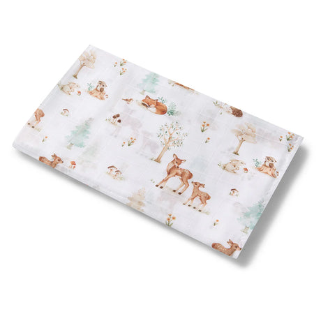 Snuggle Hunny Organic Muslin Wrap - Woodland Tales