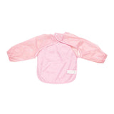 All4Ella Long Sleeve Bib - Pink Star