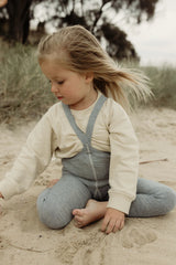 Silly Silas Footless Tights - Marshmallow Sky