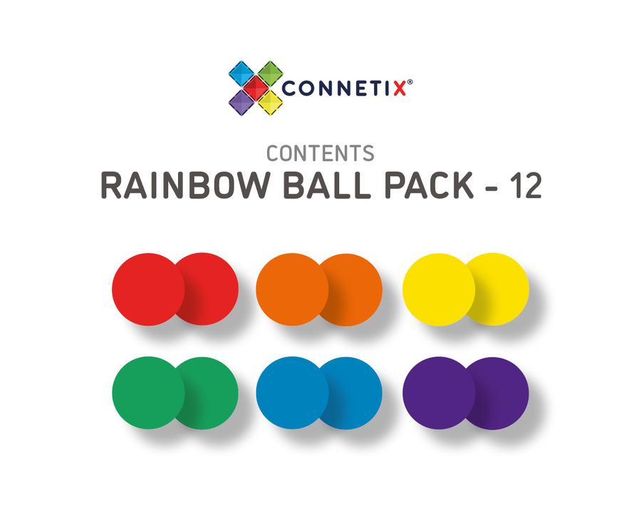 Connetix Replacement Rainbow Balls