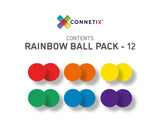 Connetix Replacement Rainbow Balls
