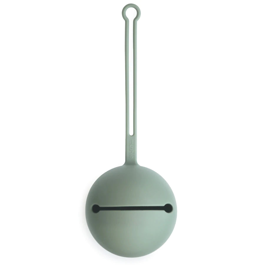 Mushie Pacifier Case - Cambridge Blue | Raspberry Lane Boutique