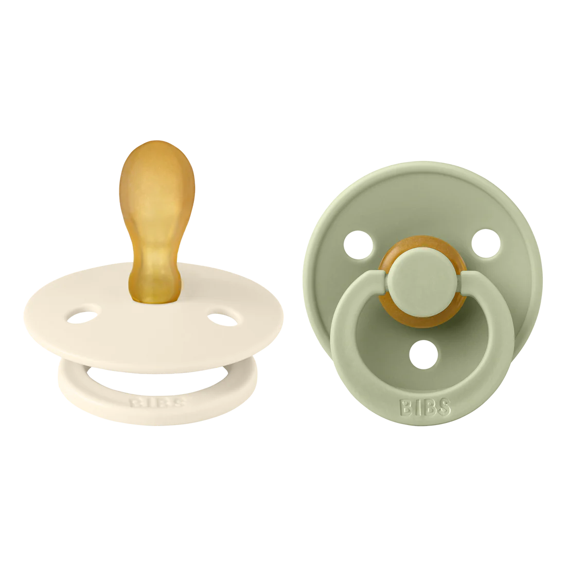BIBS Pacifier Symmetrical - Ivory/Sage