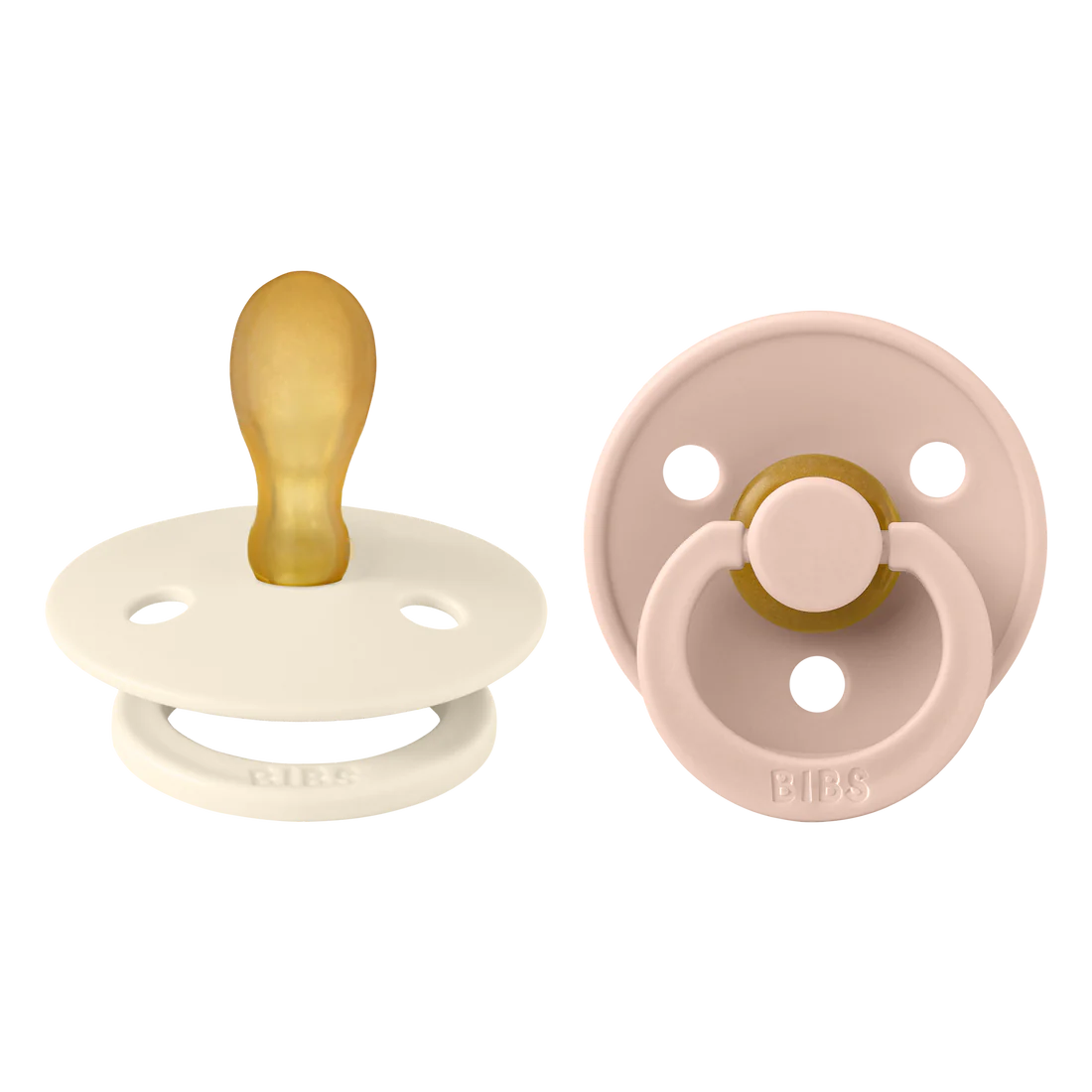 BIBS Pacifier Symmetrical - Ivory/Blush