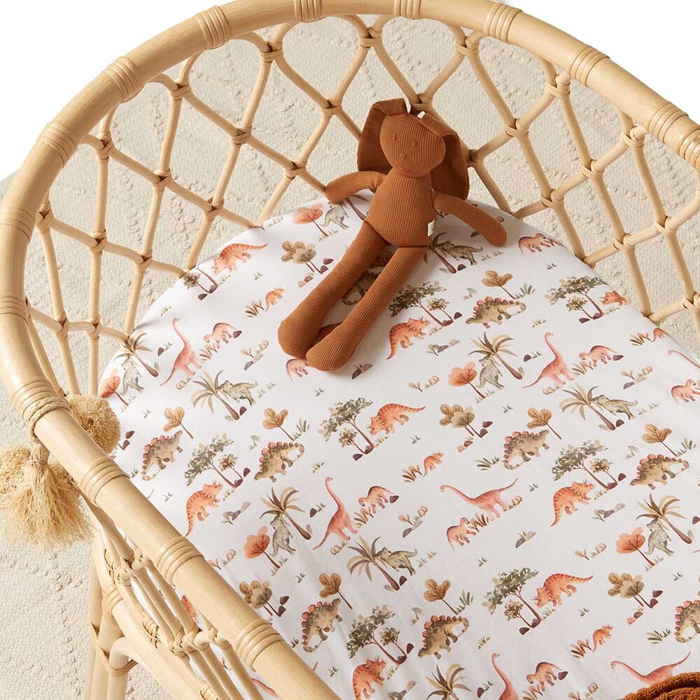 Snuggle Hunny Dino Bassinet Sheet